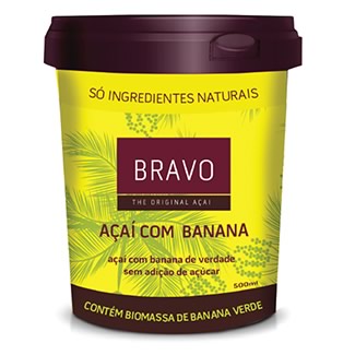 Bravo AÃ§aÃ­ com Banana 500G