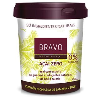 Bravo AÃ§aÃ­ Zero 500g